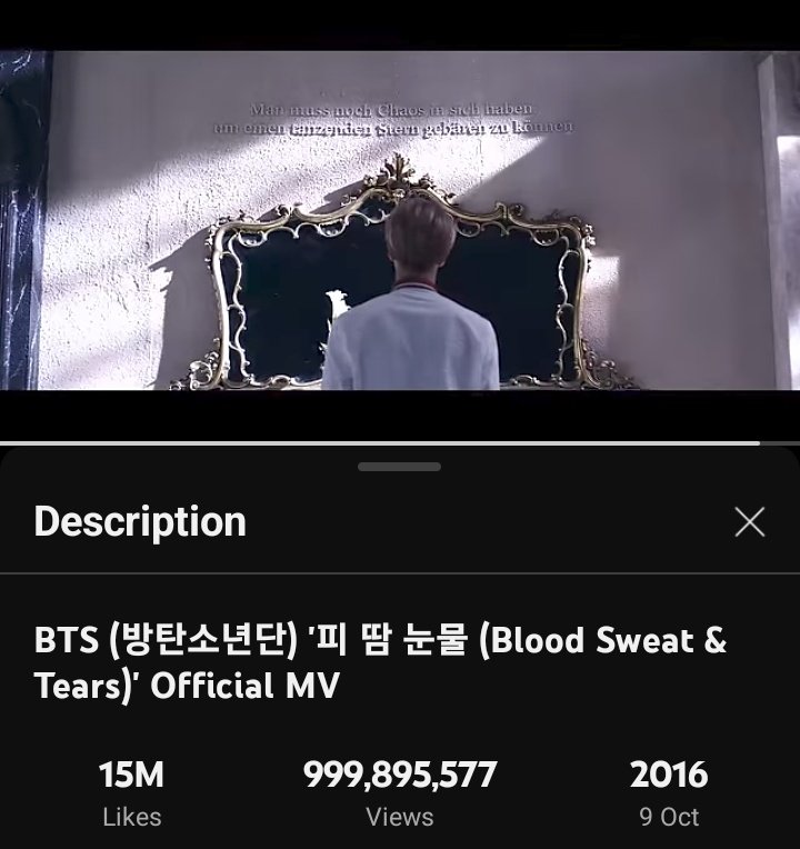 rize07addict's tweet image. Are yall streaming?? Only 100K left to hit 1B!!! We can do this today!!
#BloodSweatandTearsTo1B #BSTto1B #BSTto1BonYoutube #BTS
youtu.be/hmE9f-TEutc?si…