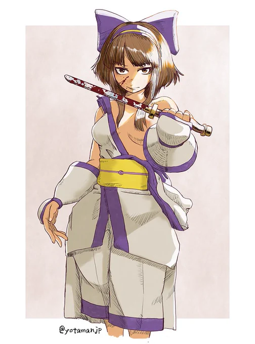 そんなに描いてなかった(ヽ'3`)#みんなのナコルルが見たい 
