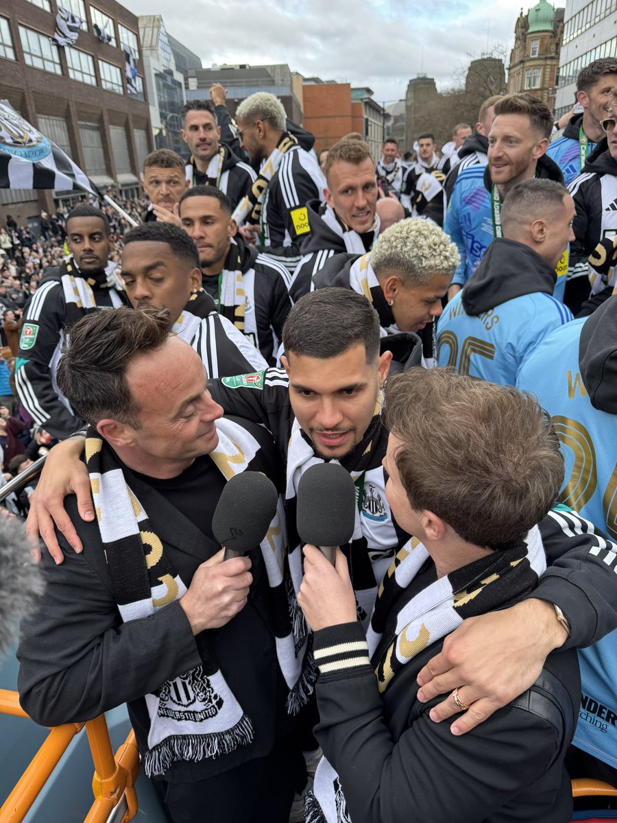 antanddec's tweet image. What a day 🤯 @NUFC