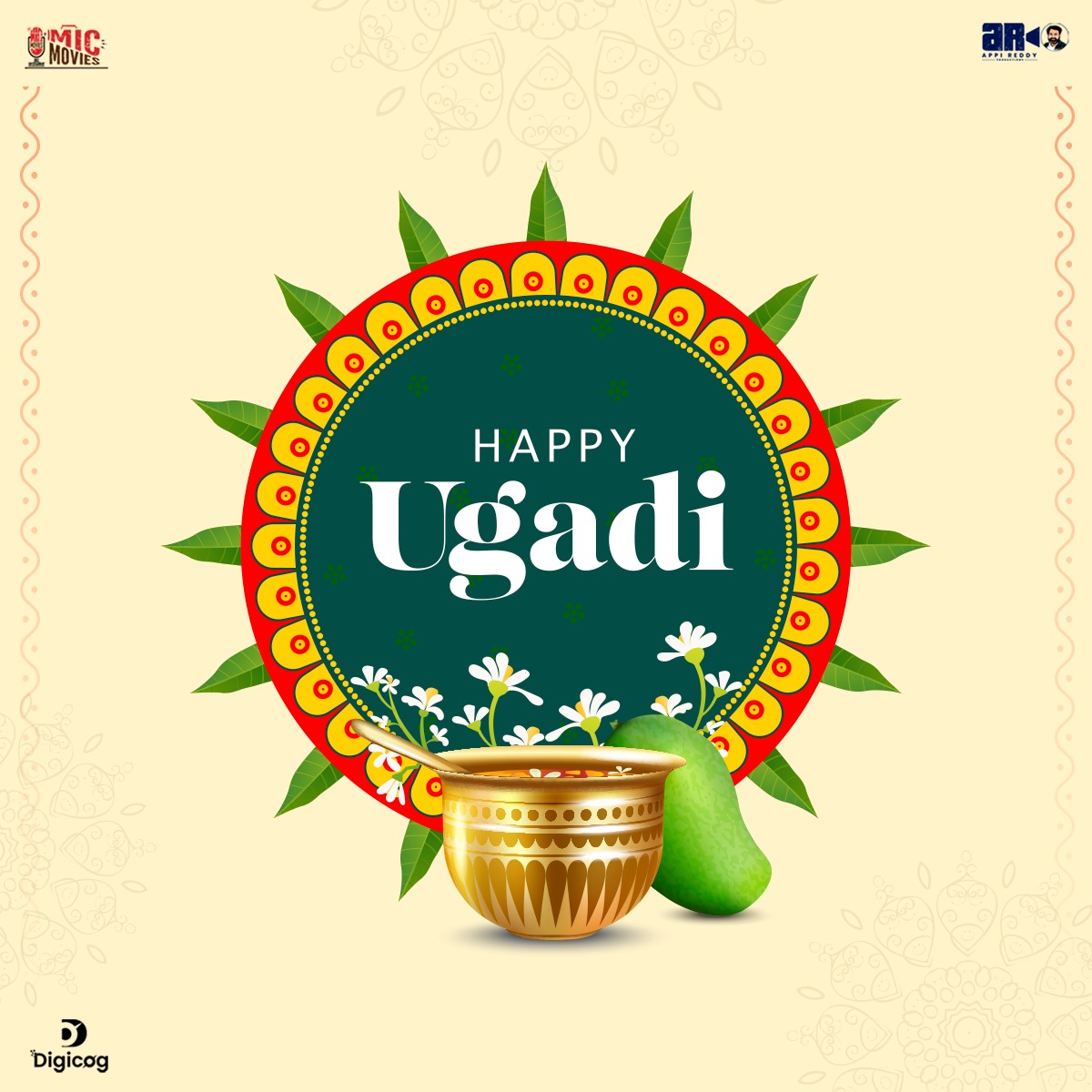 Wishing you all a year filled with prosperity, joy, and endless blessings. Happy Ugadi!"

#happyugadi #ugadiwishes #ugadifestival #ugadi #newyear #newbegginigs #ugadicelebrations #ugadispecial #micmovies #appireddyproductions