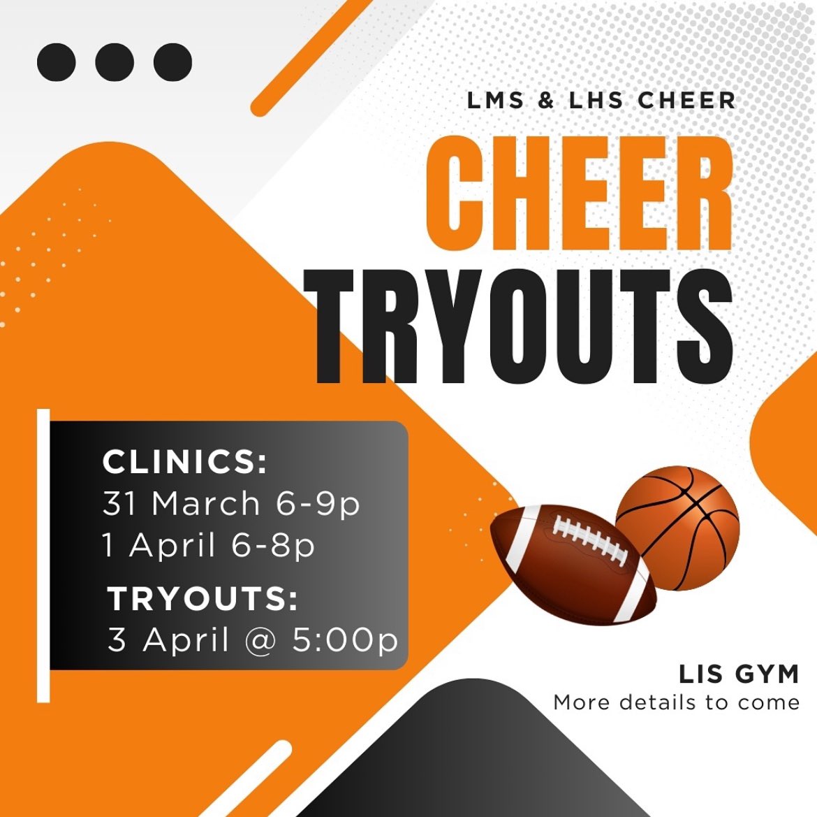 MONDAY! Sign up on Final Forms!