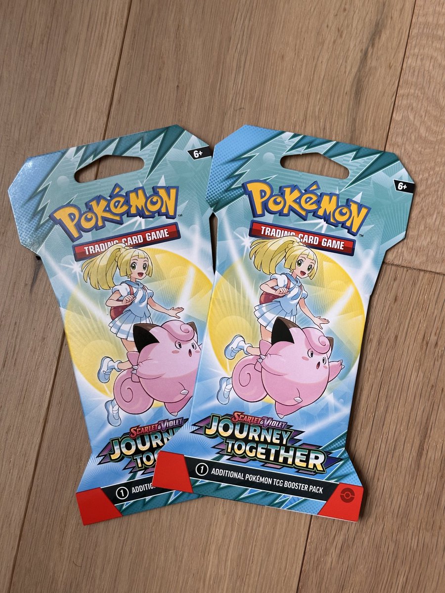 🔥🔥GIVEAWAY🔥🔥

To Celebrate the launch of Journey Together, I have 2 Sleeved Packs to give away.  These are coming 100% courtesy of <a href="/koobzi_tcg/">koobzi</a> because you guessed it, we're on this journey ....together 😏.

To Enter:
1. Follow <a href="/koobzi_tcg/">koobzi</a> and I <a href="/ReddyTCG/">Reddy</a> 
2. Like and Repost