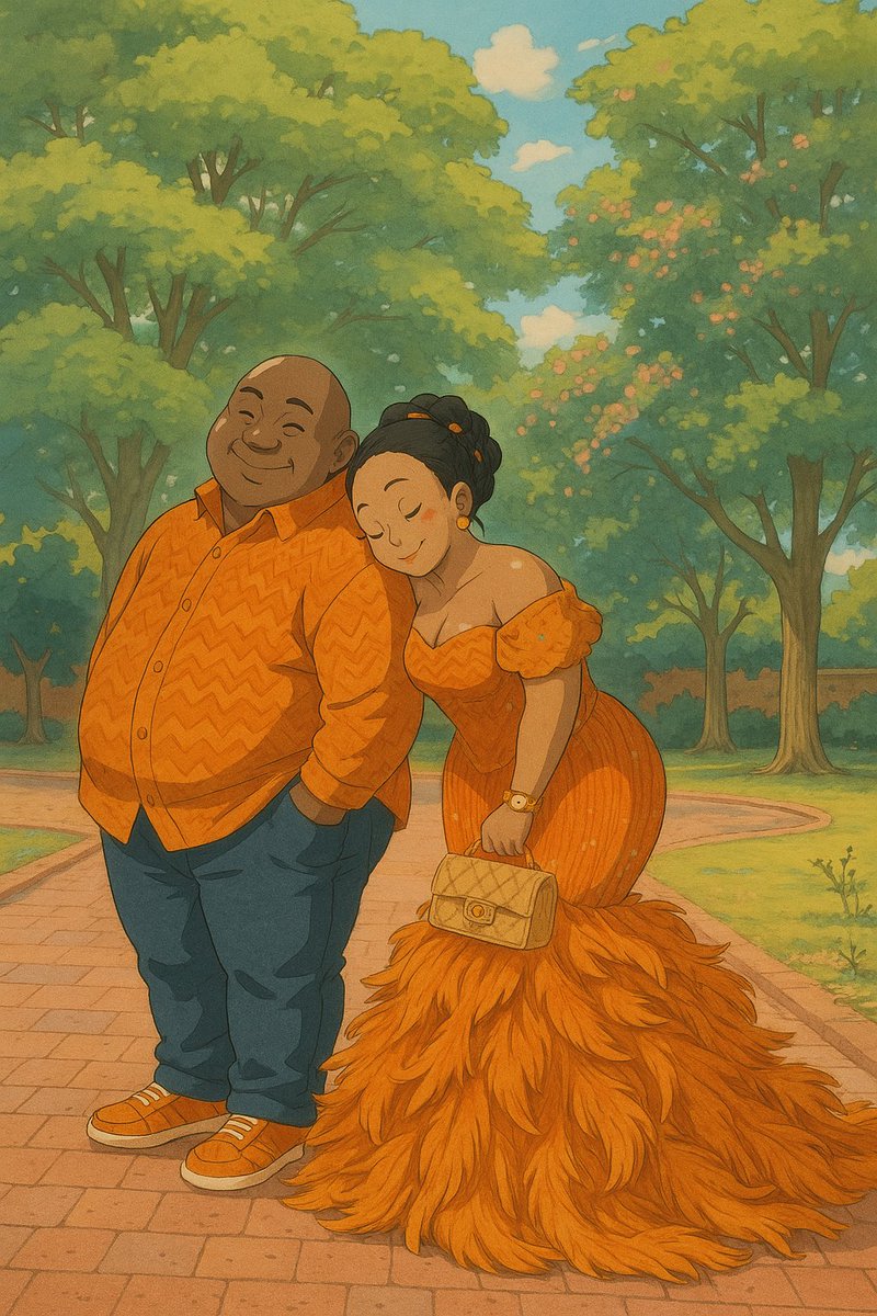 When Studio Ghibli meets real-life romance Celebrating the love and union of <a href="/wicknellchivayo/">sir_wicknell.</a> and his beautiful bride #GhibliInspired #Love #Ghibli #ghiblistyle #Ghiblistudio #ghibliart #ALX