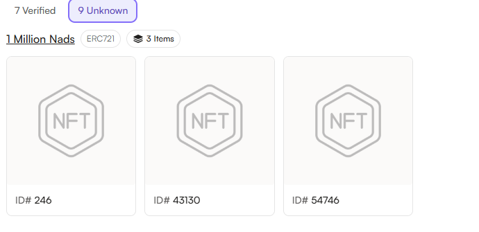RahulSaah515's tweet photo. Hey @monad_xyz, why did legit users like me get skipped in the Soulbound NFT drop? 🤔
Some users received 3 NFTs while active and deserving participants got nothing. This is unfair! 💔
We need transparency! #Monad #NFTDrop #Fairness https://t.co/c00qRhilfI