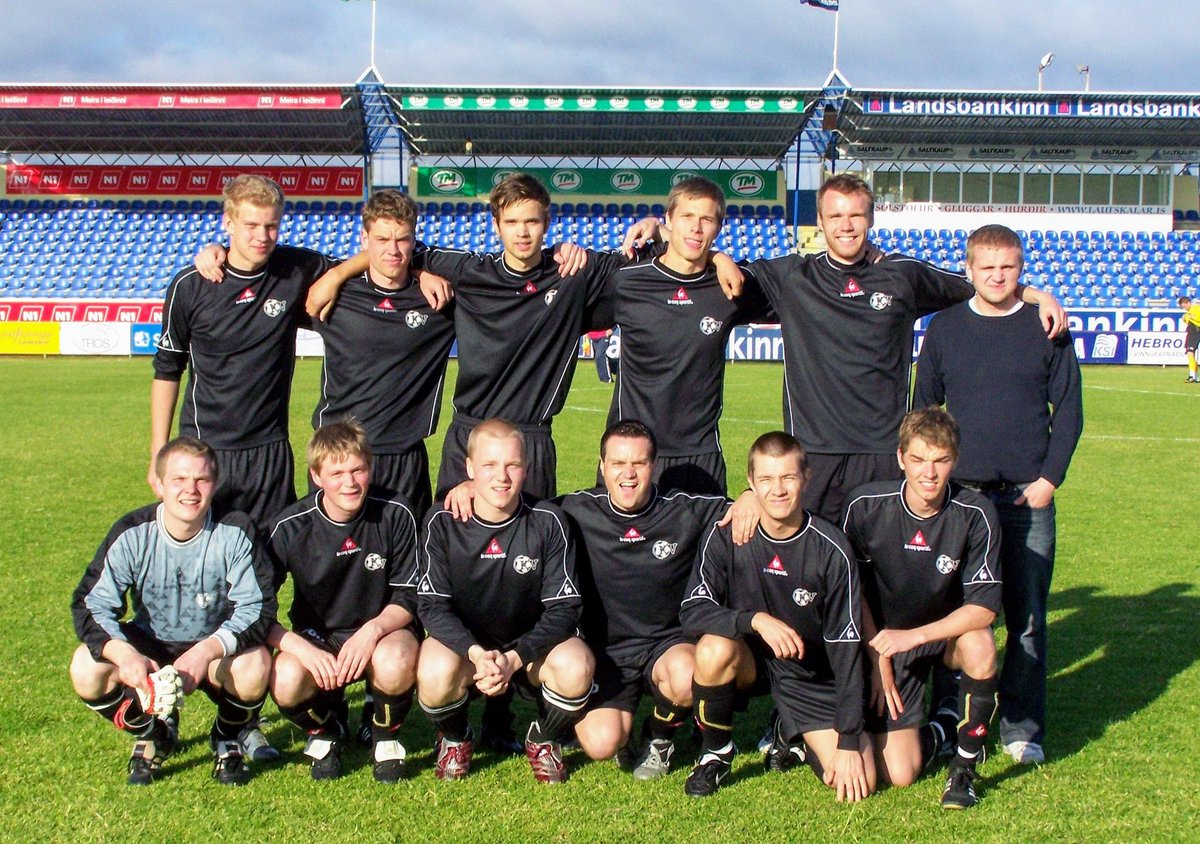 Í sigurliði <a href="/KVfotbolti/">KV Fótbolti</a> í dag voru 6 leikmenn sem voru ekki fæddir þegar liðið var stofnað.