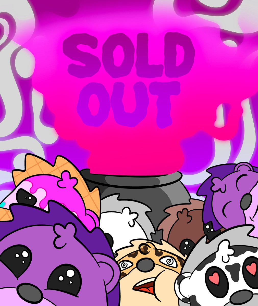 Sold out in 1 minute 🔥
Reveal in 48 hours ⌛️

With <a href="/Somnia_Network/">Somnia</a>, Quills Adventure begins!