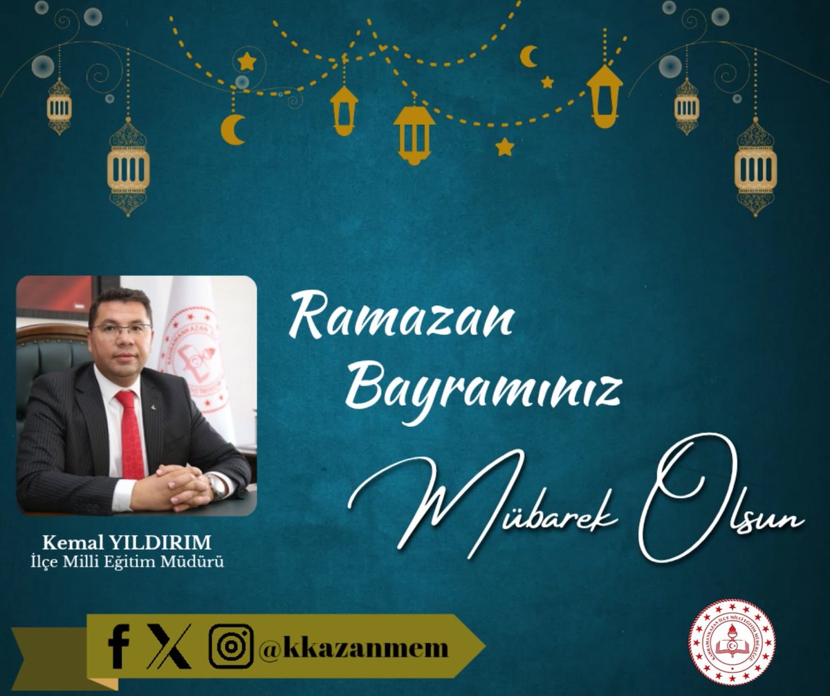 Ramazan Bayramınız mübarek olsun.

<a href="/KemalYildirim80/">KEMAL YILDIRIM</a>