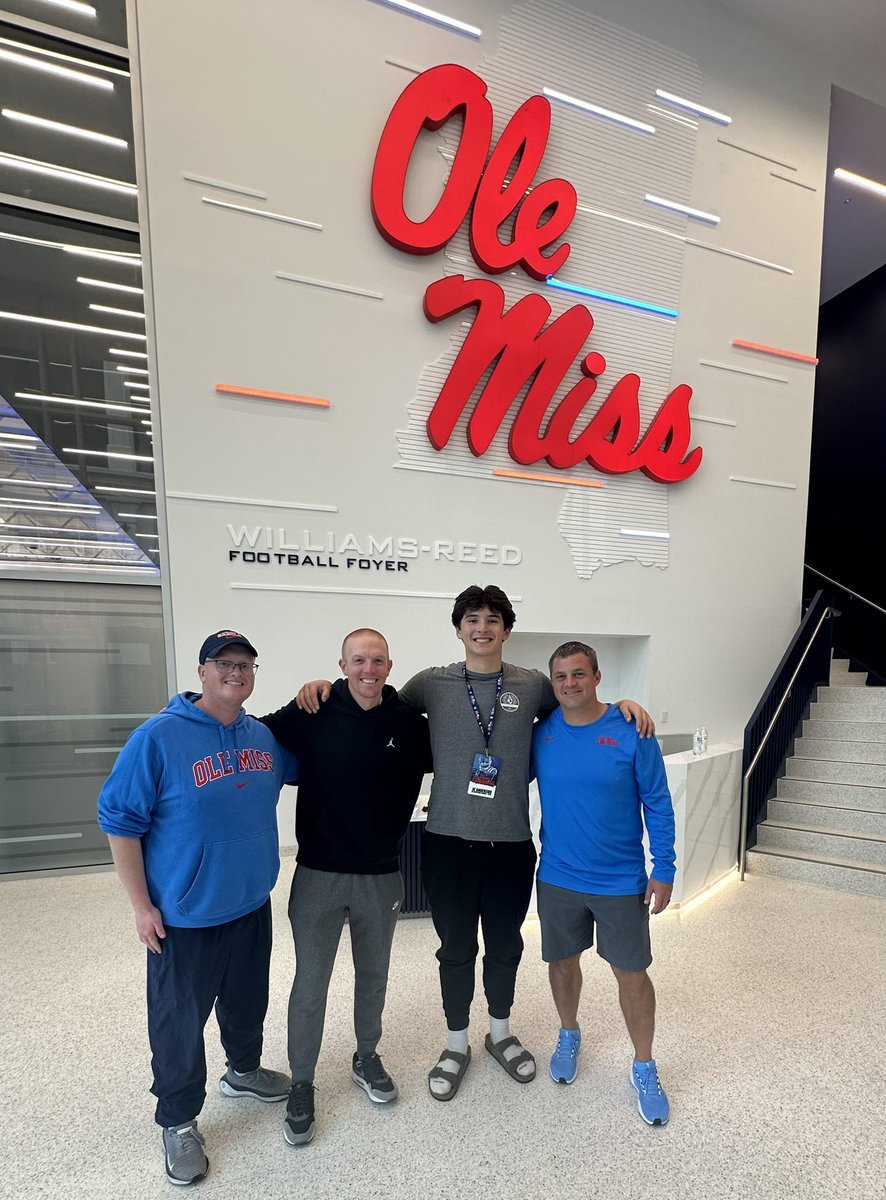 JC Anderson (@jcanderson34) on Twitter photo Big thanks to the <a href="/OleMissFB/">Ole Miss Football</a> staff for the great hospitality this weekend, looking forward to coming back for an official visit on May 30th! #HottyToddy 🦈 <a href="/CoachJoeCox/">Joe Cox</a> <a href="/Lane_Kiffin/">Lane Kiffin</a> Big thanks to the <a href="/OleMissFB/">Ole Miss Football</a> staff for the great hospitality this weekend, looking forward to coming back for an official visit on May 30th! #HottyToddy 🦈 <a href="/CoachJoeCox/">Joe Cox</a> <a href="/Lane_Kiffin/">Lane Kiffin</a>