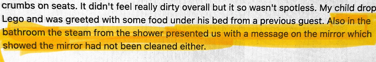 So, was reading reviews of a hotel on Booking.com, when this stuck me!That highlighted part appears straight out of a horror movie: Scream, Final Destination, etc. 😂Crazily enough, the reviewer was more concerned that the mirror wasn’t cleaned! 🤷‍♂️