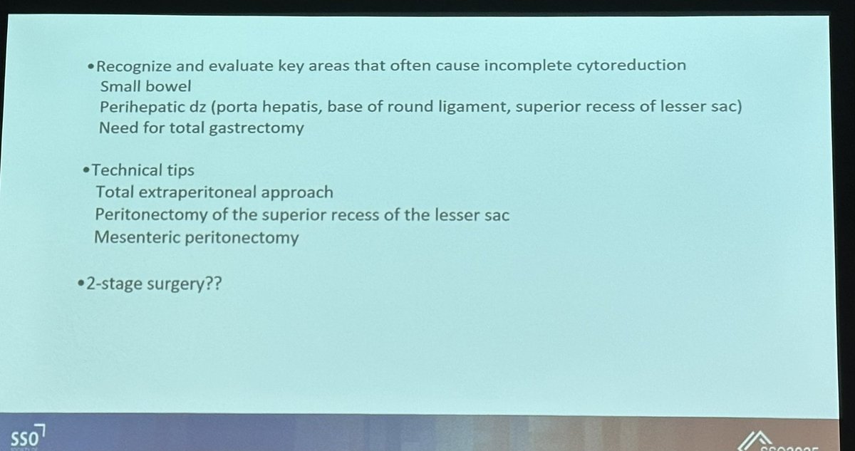 Luis Felipe Falla (@lfallazuniga) on Twitter photo Wrapping up #SSO2025 with a great debate on the role of #HIPEC and appendiceal carcinoma 🔥
Drs <a href="/LanaBijelicMD/">Lana Bijelic</a> & <a href="/DavidBartlettMD/">David L. Bartlett, MD</a>
#HIPEC works; However, the current evidence is limited to Phase 4 studies. Should we keep waiting for a trial? Should we focus on better outcomes? 💭 Wrapping up #SSO2025 with a great debate on the role of #HIPEC and appendiceal carcinoma 🔥
Drs <a href="/LanaBijelicMD/">Lana Bijelic</a> & <a href="/DavidBartlettMD/">David L. Bartlett, MD</a>
#HIPEC works; However, the current evidence is limited to Phase 4 studies. Should we keep waiting for a trial? Should we focus on better outcomes? 💭
