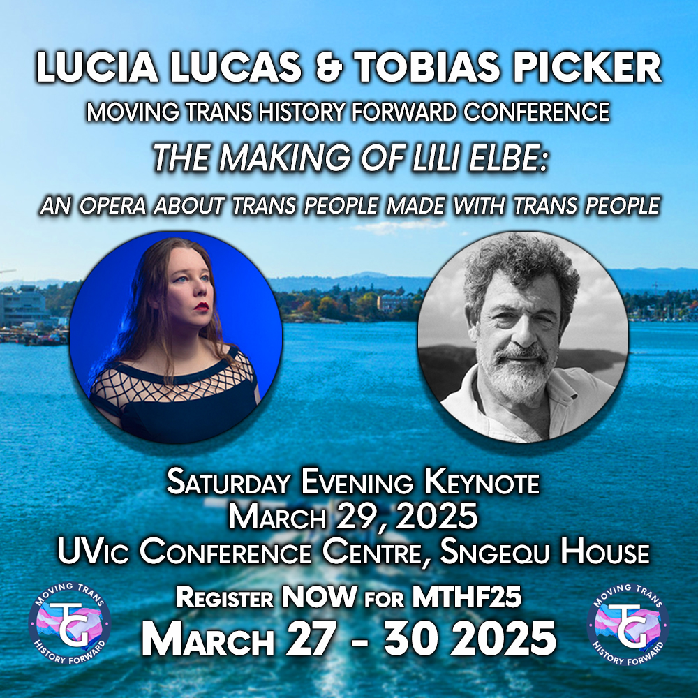 TransArchives's tweet image. 🏳️‍⚧️ #MTHF DAY 3 🏳️‍⚧️

✅ Elders Panel
✅ Intergenerational Art Making
✅ Keynote: Lucia Lucas &amp;amp; Tobias Picker

#trans #uvic #conference #yyj