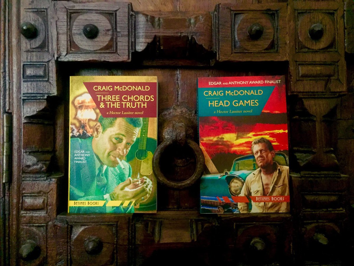 Craig McDonald/Hector Lassiter (@hectorlassiter) on Twitter photo Perfect pairings in the Hector Lassiter series: Kerouac-era road trips ok I and adventures in a classic 1957 Bel Air. THREE CHORDS & THE TRUTH and HEAD GAMES. <a href="/BetimesBooks/">Betimes Books</a> amzn.to/2E37HNU Perfect pairings in the Hector Lassiter series: Kerouac-era road trips ok I and adventures in a classic 1957 Bel Air. THREE CHORDS & THE TRUTH and HEAD GAMES. <a href="/BetimesBooks/">Betimes Books</a> amzn.to/2E37HNU
