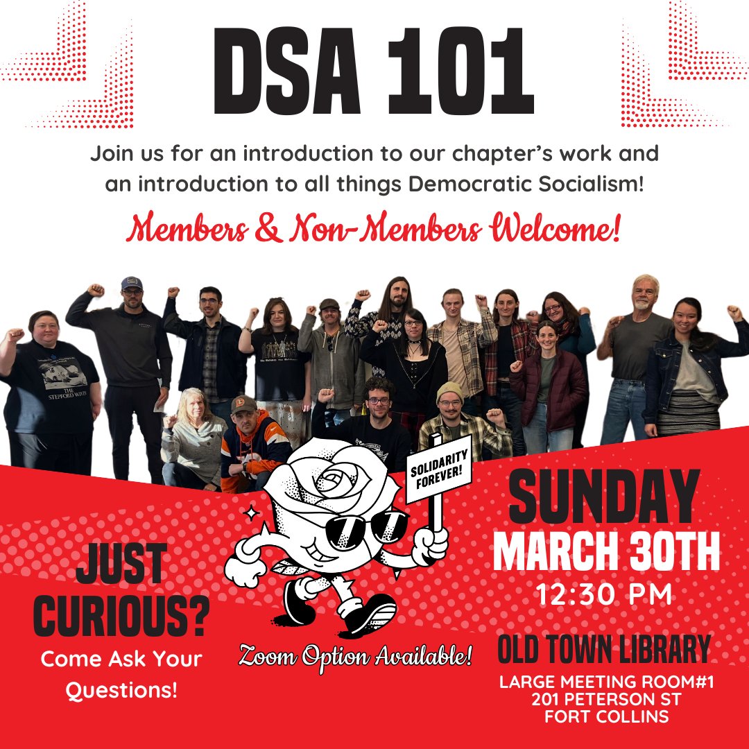 DSA Fort Collins🌹 tweet media