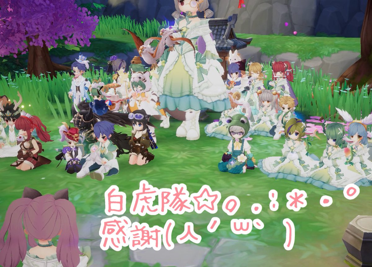 c_k_san's tweet photo. 本日はお世話になった白虎隊の解散式に
参加させていただきました(˶' ᵕ ' ˶)
先っちょメンとお邪魔して
まるさんを筆頭にギルメン皆様
優しく接してくれて嬉しかったです
( *´﹀`* )
その節はお世話になりました(ᐢᴗ͈  ̫ ᴗ͈ᐢ)ﾍﾟｺｯ https://t.co/UntuHcC7yE