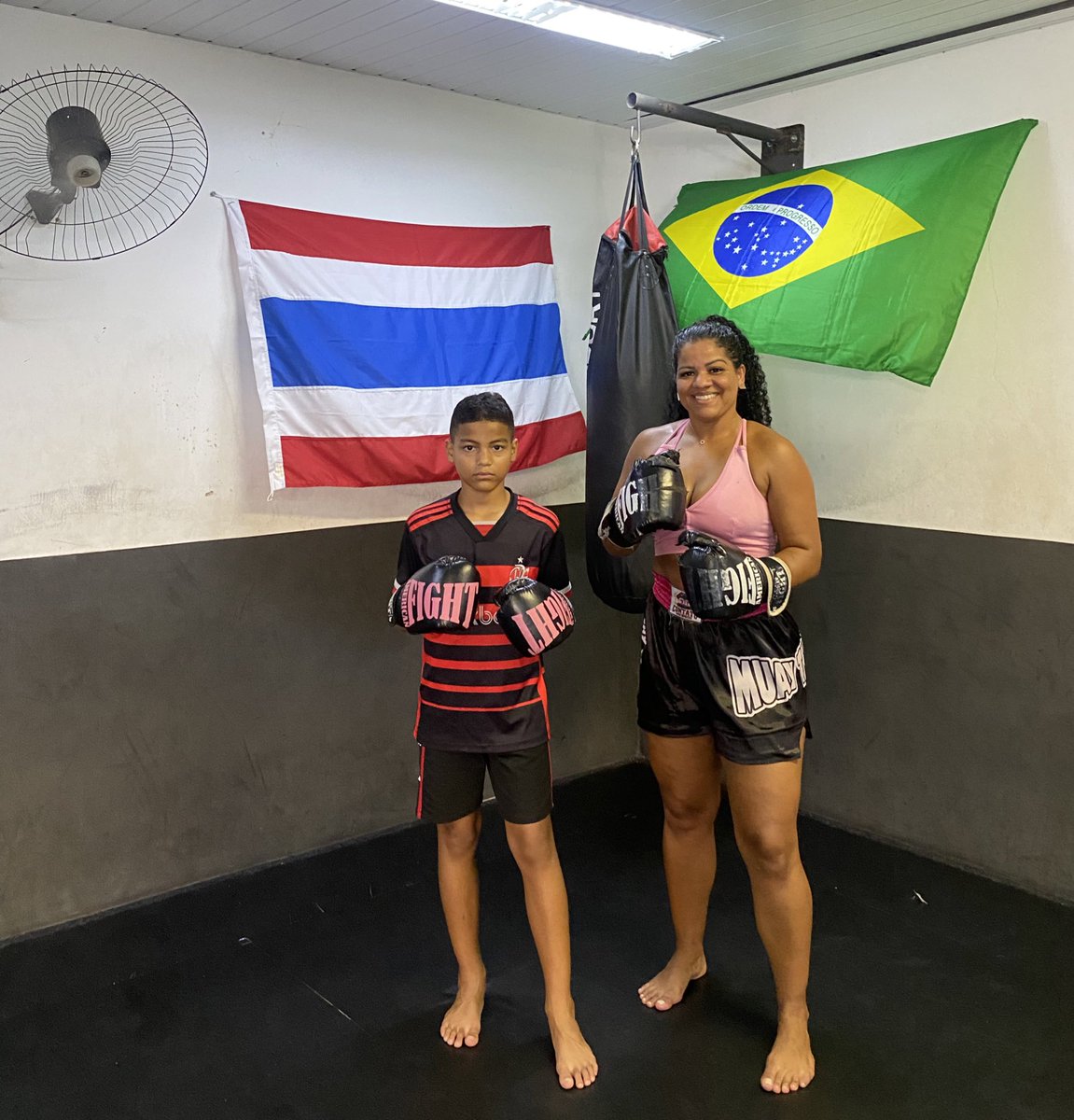 Amor da mamãe!!! 💙 #muaythai