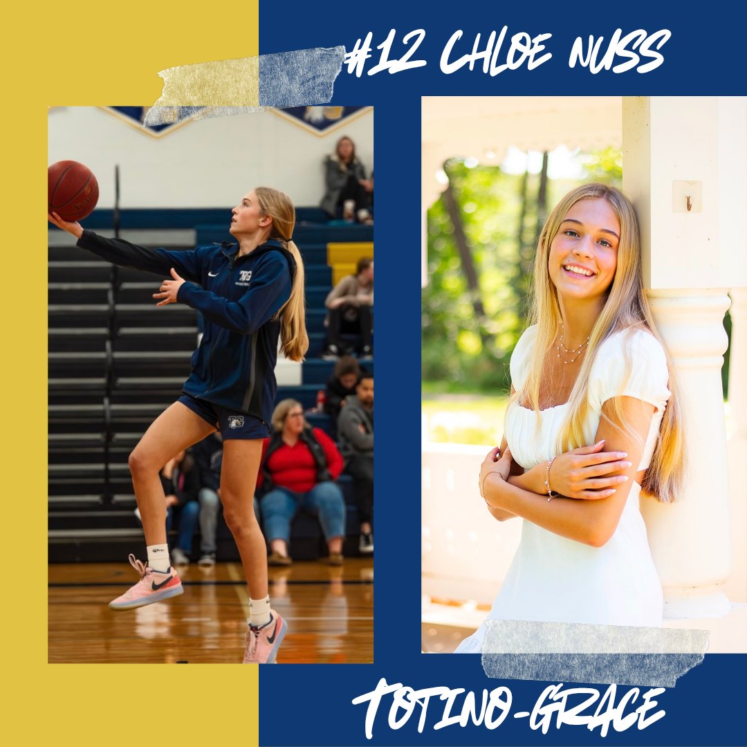 Rolling on- Representing the Totino-Grace Eagles- 5'10" Wing #12- Chloe Nuss. Chloe is headed to Bismark, ND next season to play for the University of Mary Marauders! Congrats <a href="/ChloeNuss12/">Chloe Nuss</a> on being named a 3A All-Star! <a href="/TGEagleGBB/">Totino-Grace Girls Basketball</a> <a href="/UMaryWomenBball/">UMary Women’s Basketball</a>