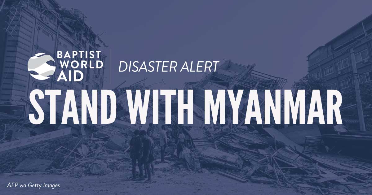 A devastating 7.7-magnitude earthquake hit central Myanmar on Friday, March 28. Reports indicate over 1000 people have died with the death toll expected to rise. We are in communication with local parters and will update as we have more info. Please join us in prayer for Myanmar.