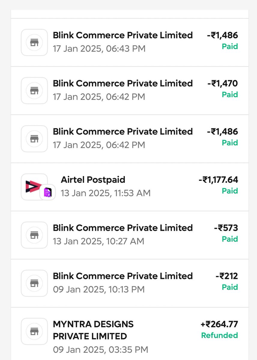 TweetingSingh's tweet photo. @letsblinkit 
Please contact. Submitted enquiry almost 1 month back and haven’t received any response. Received spam call and deductions were done from my Lazypay account. Lazypay verified and confirmed that the transactions are done from @letsblinkit . DM please. 

@Lazy_Pay https://t.co/smy1rqpW3M