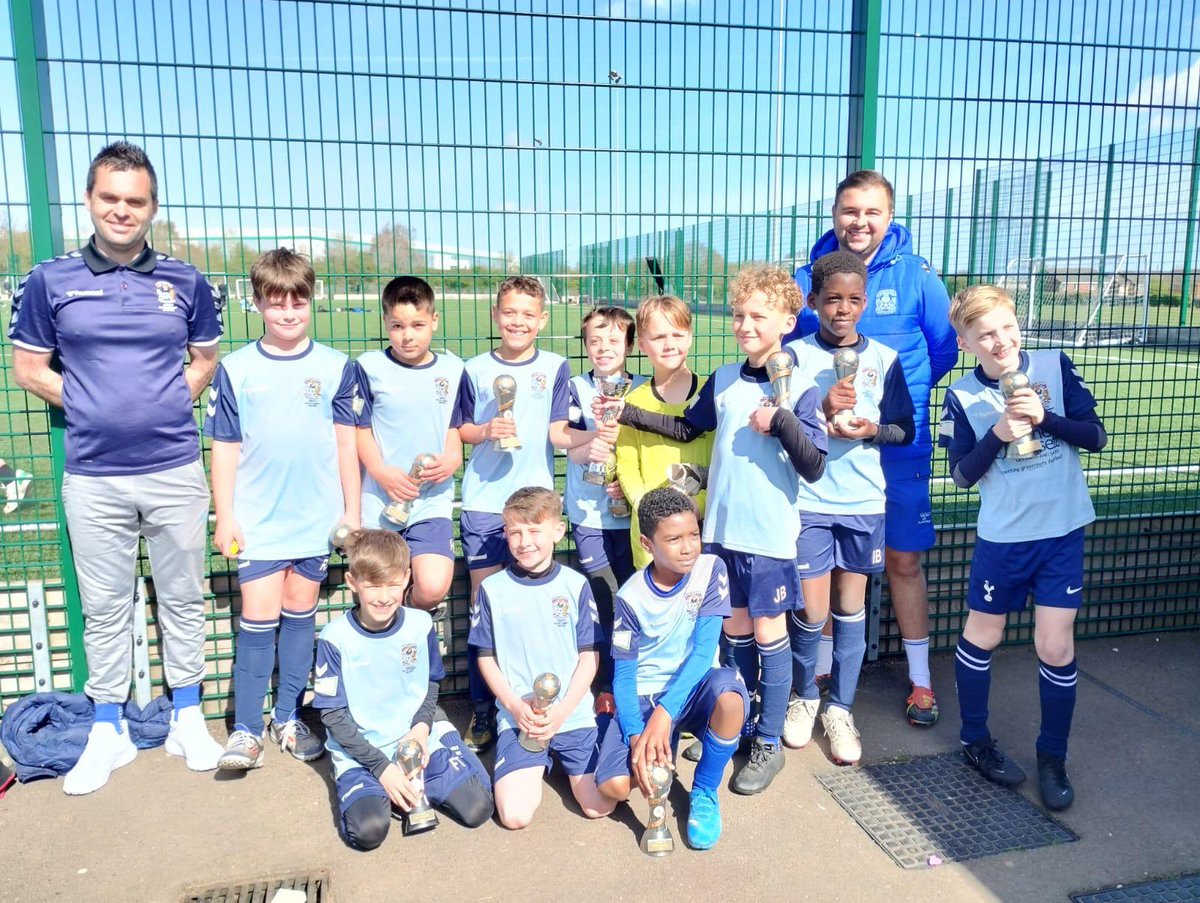 SBitC_CCFC's tweet photo. Football Development | Player Development Centre 💙🏆

Massive well done to our U10’s Eagles &amp; our U10’s Hawks who both won their Cup Finals Today 👏🏻🏆

Amazing performances &amp; some wonderful lifelong memories made 💙

#MakingADifference https://t.co/iIVFqW1lB5