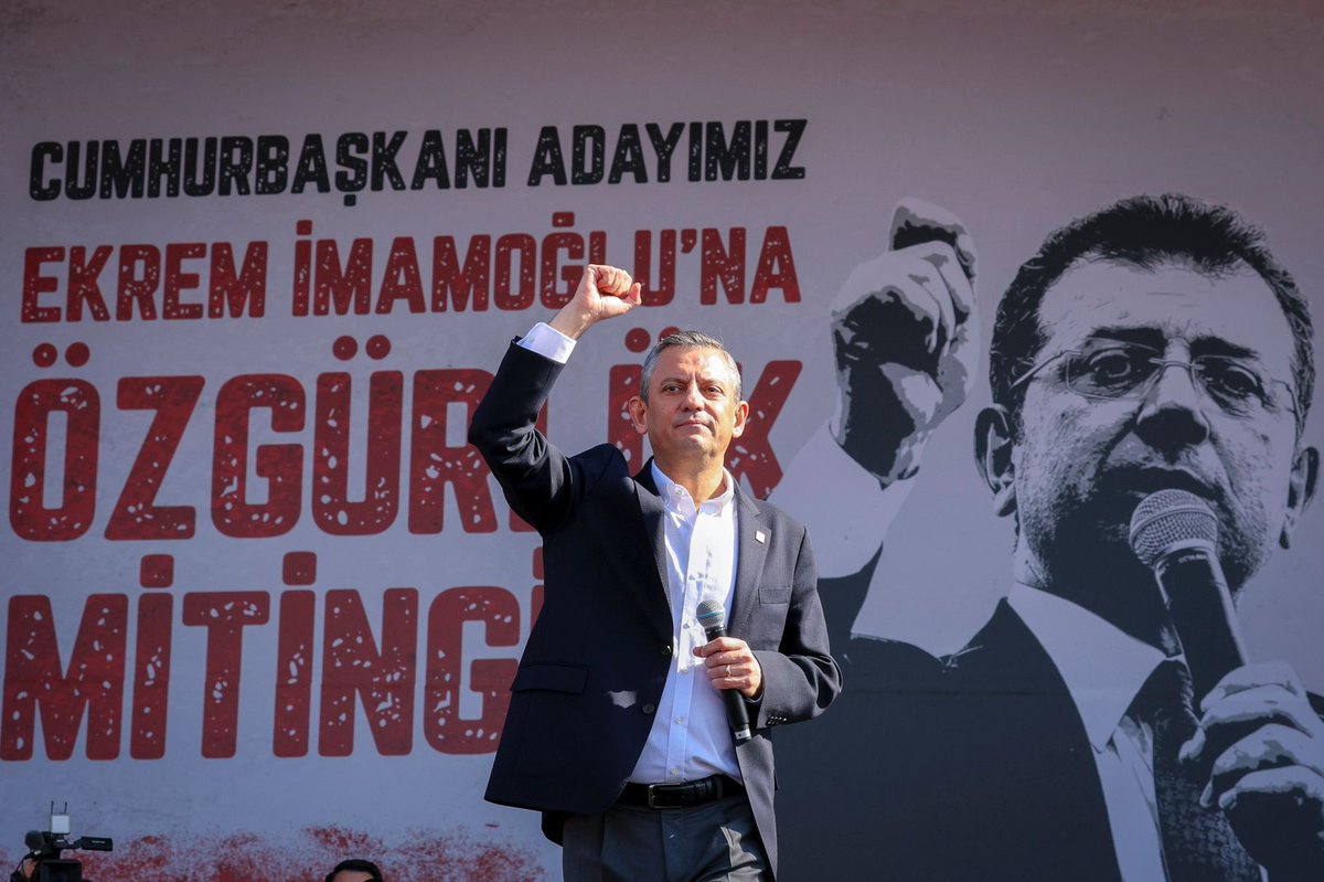 chpgenclik_gm's tweet photo. Maltepe’de milyonlar, Cumhurbaşkanı Adayımız Ekrem İmamoğlu’na özgürlük çağrısına ses oldu.

Mücadelemizi kararlılıkla sürdürecek; adalet için, demokrasi için, gözleri umut dolu bir gençlik için yepyeni bir sayfa açacağız. https://t.co/VGslJjhXXS