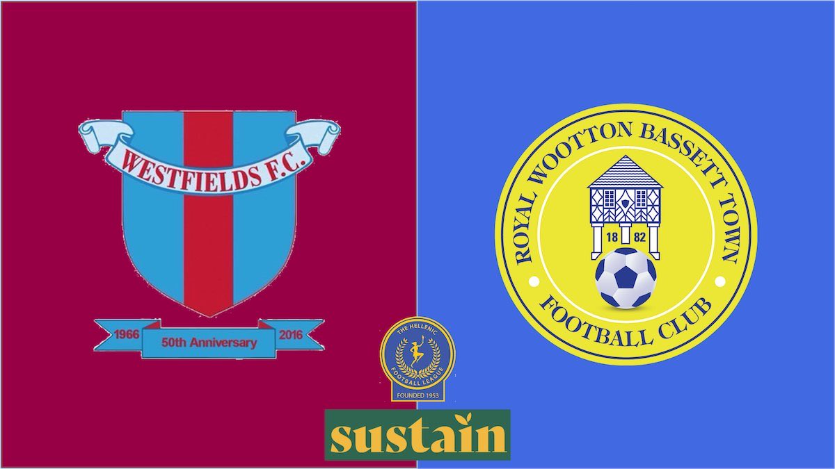 Royal Wootton Bassett Town FC (@rwbtfc) on Twitter photo Half time in the <a href="/HellenicLeague/">Hellenic League</a> Premier Division:
<a href="/Westfieldsfc1/">Westfields FC</a> 0 - 1 #rwbtfc
Alfie Presley’s goal after great work in the build up from Finn Hopkins has Bassett ahead at the break
If results stay the same, Bassett will secure a sixth place finish Half time in the <a href="/HellenicLeague/">Hellenic League</a> Premier Division:
<a href="/Westfieldsfc1/">Westfields FC</a> 0 - 1 #rwbtfc
Alfie Presley’s goal after great work in the build up from Finn Hopkins has Bassett ahead at the break
If results stay the same, Bassett will secure a sixth place finish