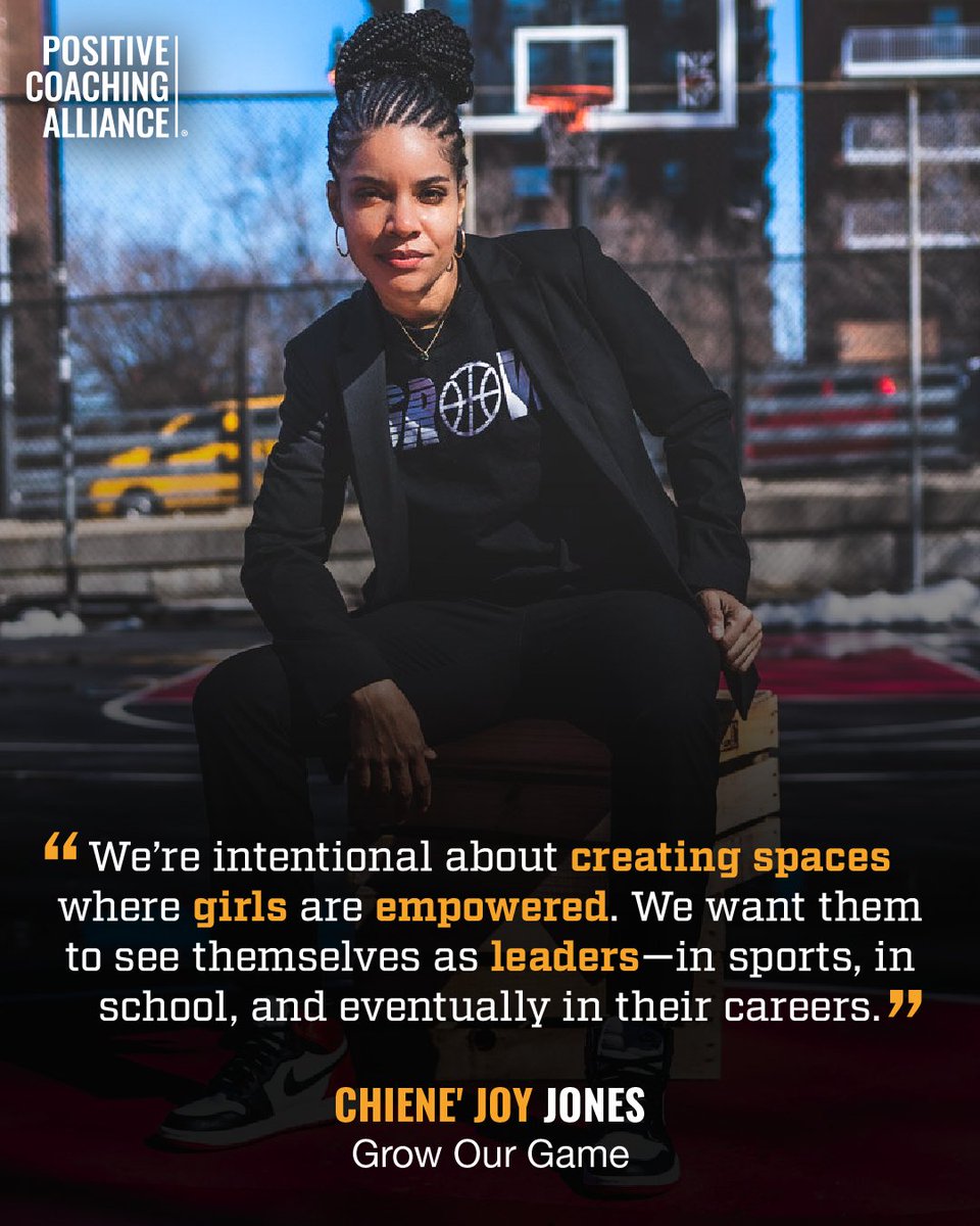 PositiveCoachUS's tweet photo. Celebrating Chiene Joy and her work with Grow Our Game, creating opportunities for young athletes to lead, thrive, and see their full potential.

For More: https://t.co/qaR7Sq2Yjo

#GrowOurGame #SportsLeadership #GirlsInSports #YouthSports #CommunityImpact #LeadLikeAGirl https://t.co/dXlvQ3aHGu
