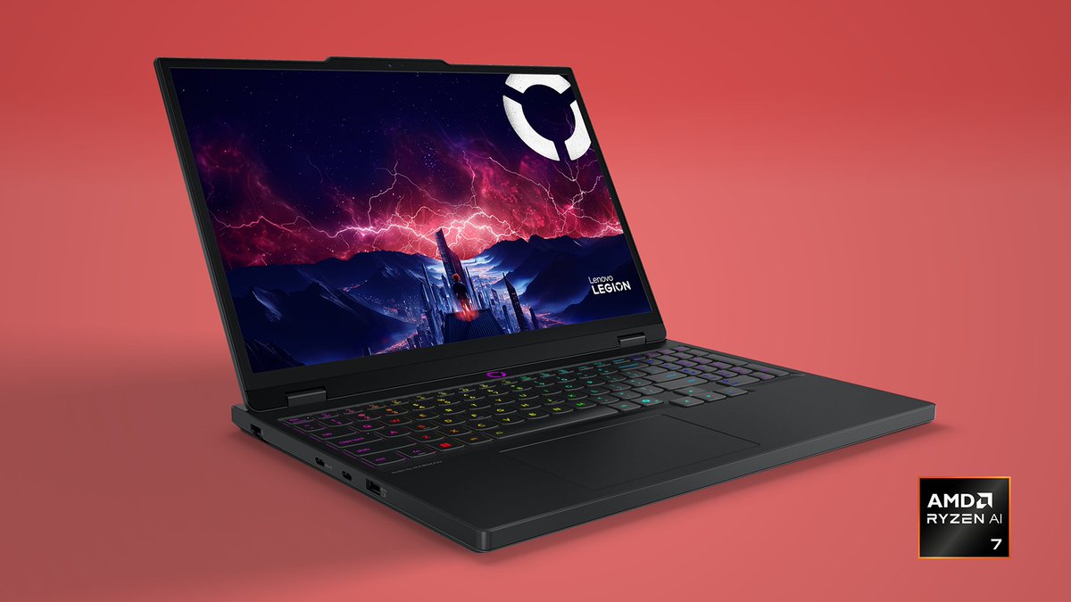 UrAvgConsumer's tweet image. The new @LenovoLegion 5 is giving me “I can game and write a thesis” energy.
OLED display, 165Hz, RTX 5070, AND the @AMD Ryzen™ AI 7 350 processor
Like… I just wanted to play and edit a bit.
Now it wants to help me optimize my life lol #ad
