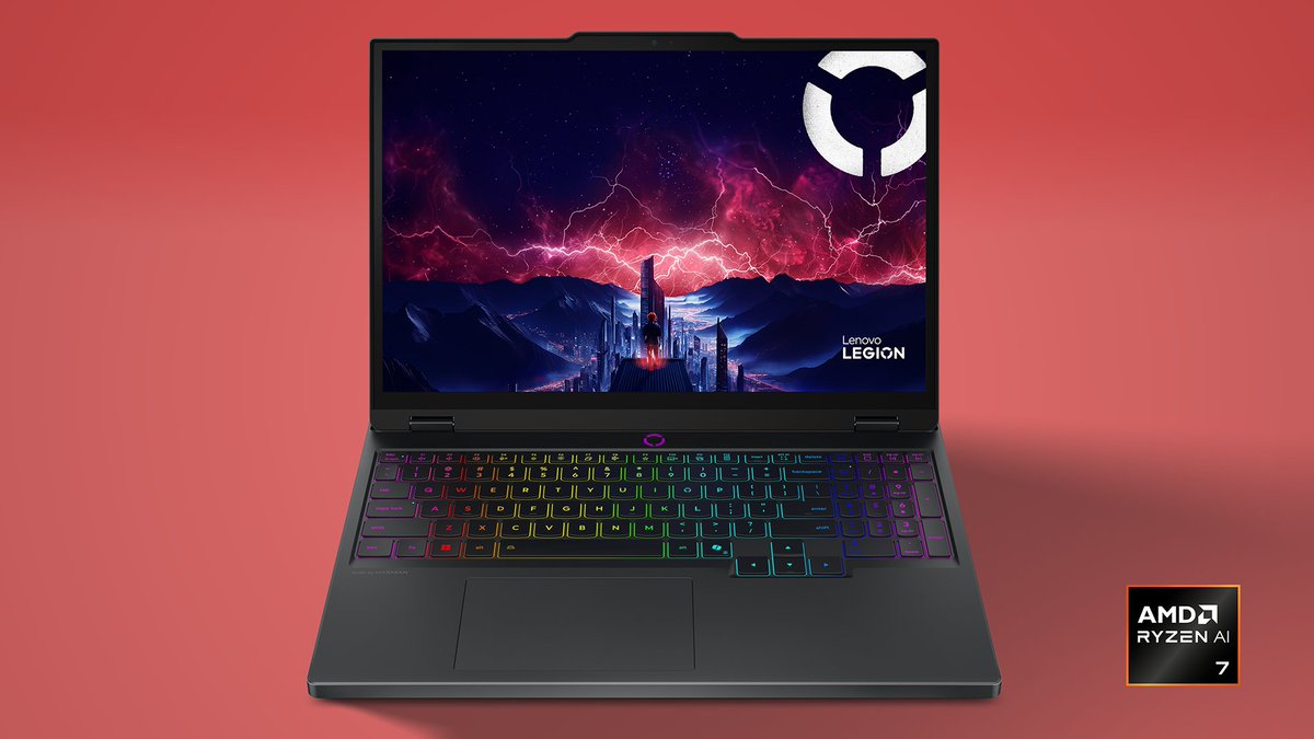 UrAvgConsumer's tweet image. The new @LenovoLegion 5 is giving me “I can game and write a thesis” energy.
OLED display, 165Hz, RTX 5070, AND the @AMD Ryzen™ AI 7 350 processor
Like… I just wanted to play and edit a bit.
Now it wants to help me optimize my life lol #ad