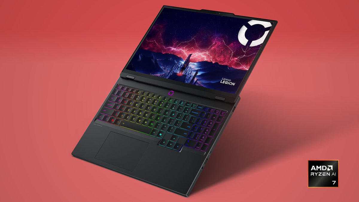 UrAvgConsumer's tweet image. The new @LenovoLegion 5 is giving me “I can game and write a thesis” energy.
OLED display, 165Hz, RTX 5070, AND the @AMD Ryzen™ AI 7 350 processor
Like… I just wanted to play and edit a bit.
Now it wants to help me optimize my life lol #ad