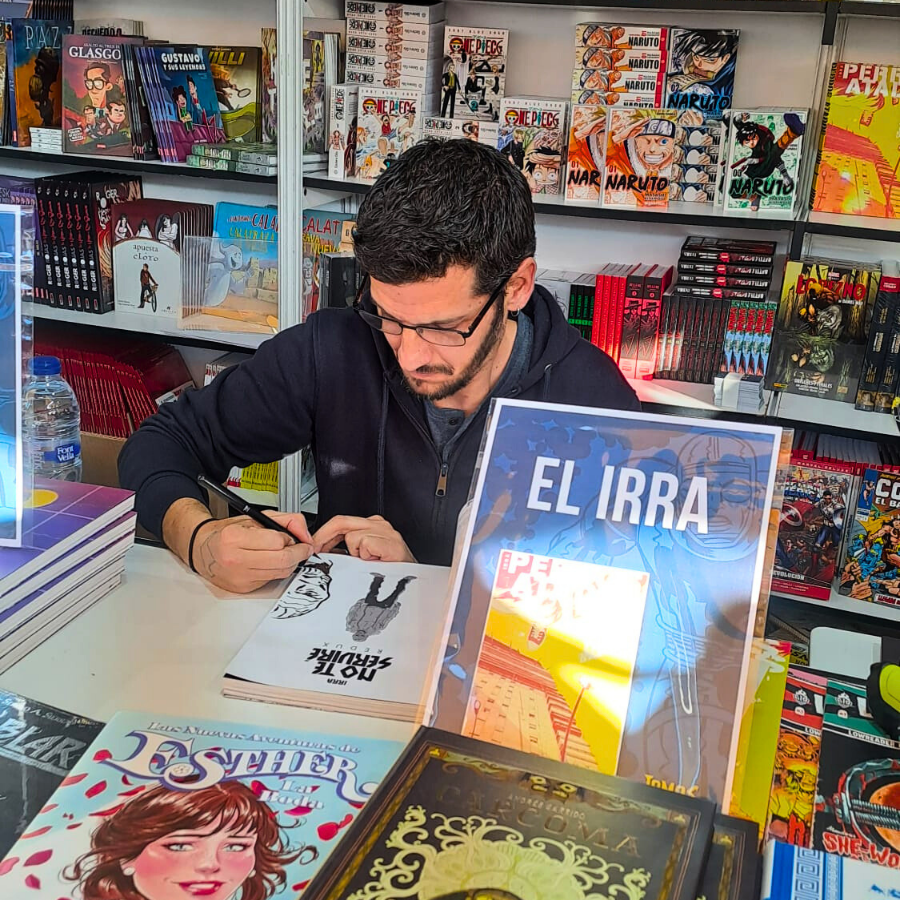 El talento Sevillano también se dejaba caer por nuestro stand en la Feria de Madrid con EL IRRA 🔥

Uno de los MEJORES AUTORES NACIONALES de nuestra generación 📚