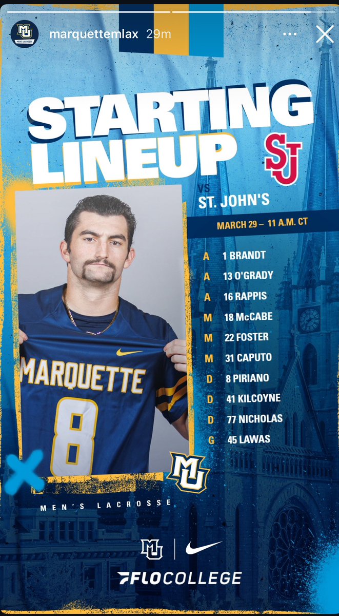 excel_incel's tweet image. I’ve seen enough, Marquette by a million.
#holystache