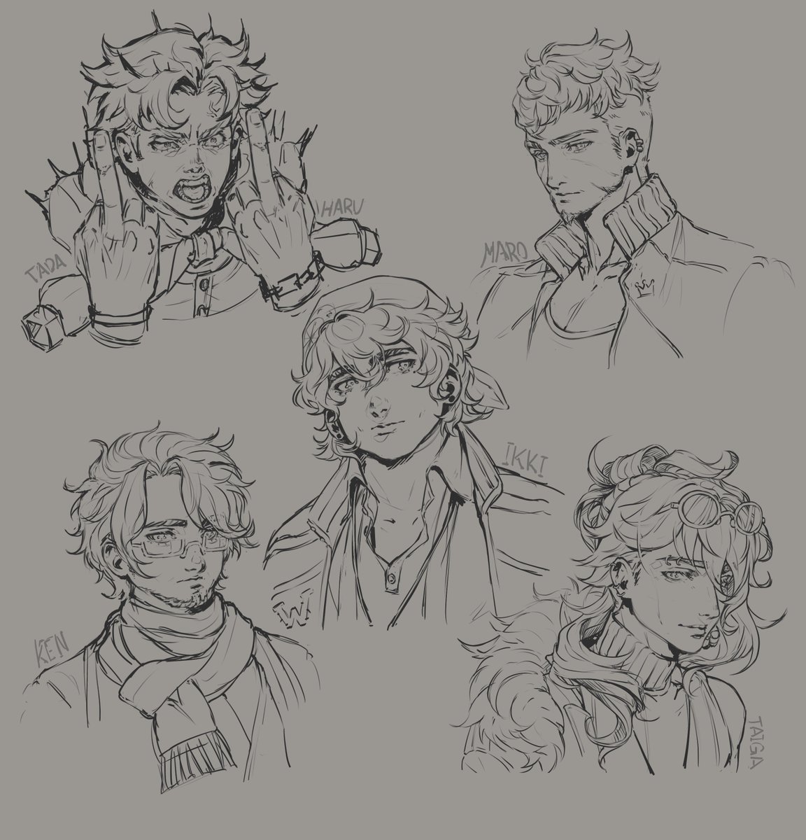 yes, i did draw the other characters too!
#tumtwt