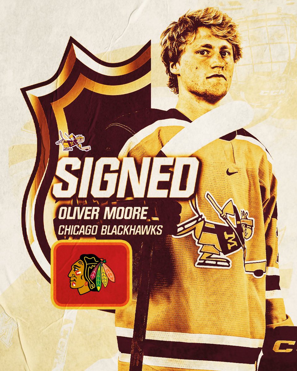 Minnesota Men’s Hockey (@gopherhockey) on Twitter photo 𝓢𝓲𝓰𝓷𝓮𝓭 ✍️
Congratulations to Sam Rinzel and Oliver Moore on signing their entry level contract with the <a href="/NHLBlackhawks/">Chicago Blackhawks</a>!
#PrideOnIce 𝓢𝓲𝓰𝓷𝓮𝓭 ✍️
Congratulations to Sam Rinzel and Oliver Moore on signing their entry level contract with the <a href="/NHLBlackhawks/">Chicago Blackhawks</a>!
#PrideOnIce