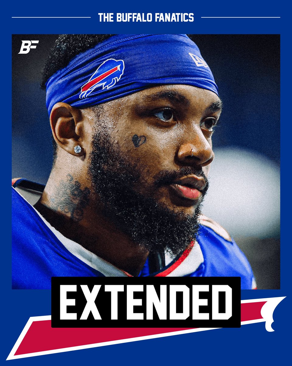 The #Bills and CB Christian Benford agreed to terms on a 4-year, $76M extension.

#BillsMafia 🦬