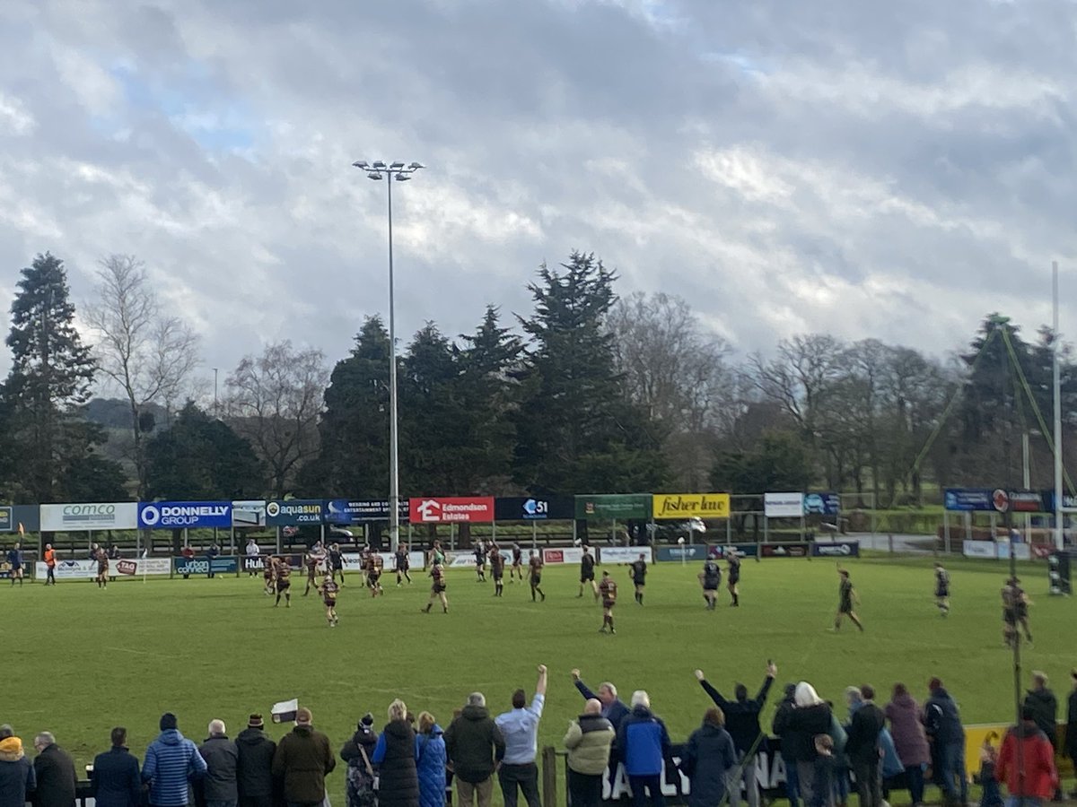 Ballymena Rugby Club (@ballymenarfc) on Twitter photo Whistle blown at Eaton Park. Great win and a great day. Thanks to <a href="/InstoniansRugby/">Instonians Rugby</a>
<a href="/ballymenarfc/">Ballymena Rugby Club</a> 38 - 21 <a href="/InstoniansRugby/">Instonians Rugby</a> Whistle blown at Eaton Park. Great win and a great day. Thanks to <a href="/InstoniansRugby/">Instonians Rugby</a>
<a href="/ballymenarfc/">Ballymena Rugby Club</a> 38 - 21 <a href="/InstoniansRugby/">Instonians Rugby</a>