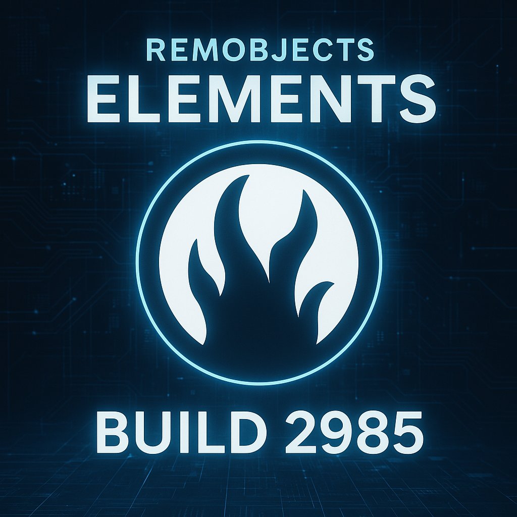 RemObjects's tweet image. New build out, today, on the Preview channel!
