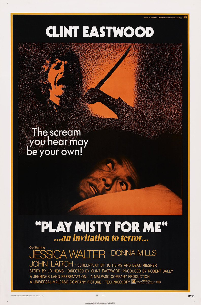 PodScary's tweet image. We apologize for changing this week’s movie, but after realizing that last week’s suggestion was literally unavailable outside of owning a physical copy, we decided to switch to something far more available! With that in mind, we hope you enjoy our discussion of Play Misty For Me