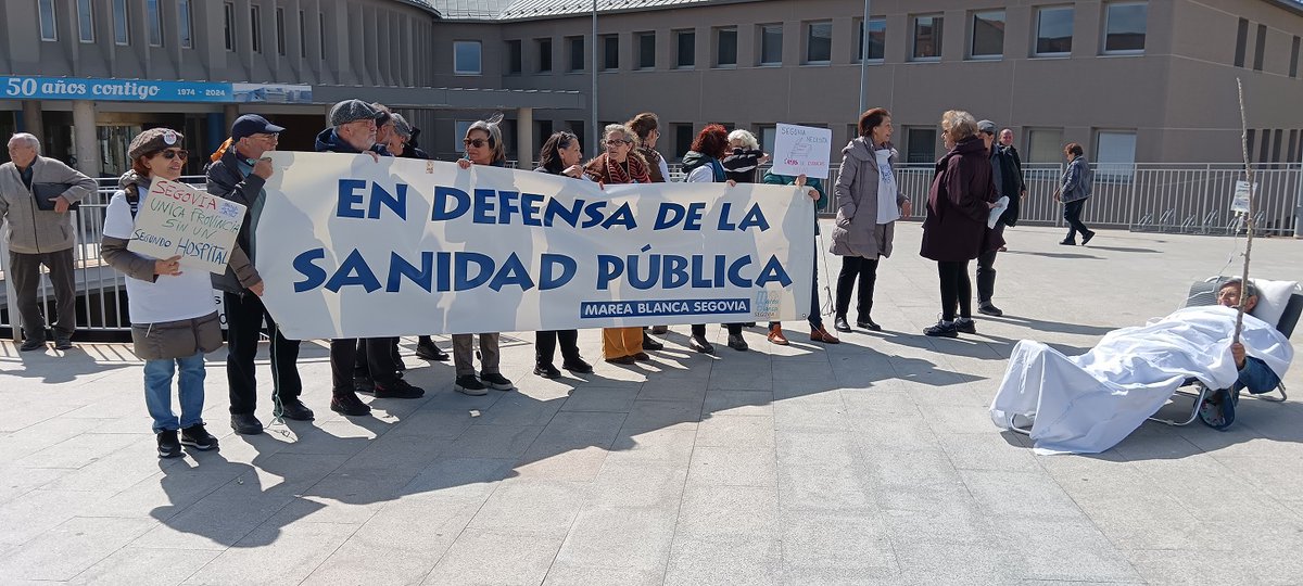 ForoSegovia's tweet photo. Concentración de la Marea Blanca de Segovia 28 Marzo.
https://t.co/sdOopyRxPt https://t.co/gFP98me9fB