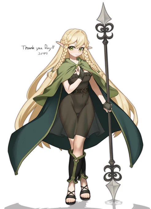 #Skeb Thank you for request ! Eltolinde from Unicorn Overlord 