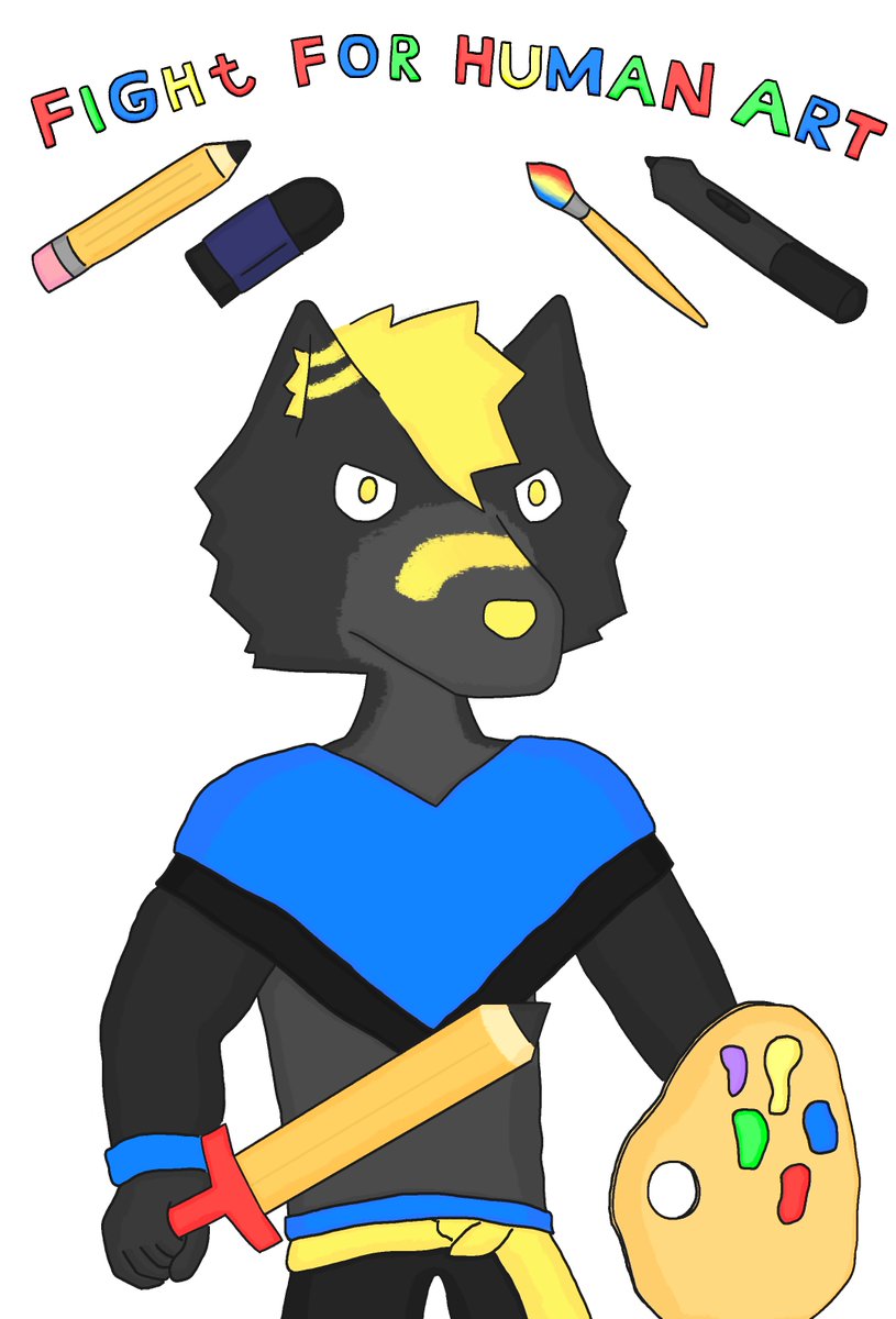 MissingIkeaScrw's tweet image. been so sick of the recent surge in ai art, really hoping this is just some stupid trend and we can go back to appreciating real art from real artists soon
until then, pls support and commission real human artists or learn how to draw yourself :)
#furry #furryart #furryartist