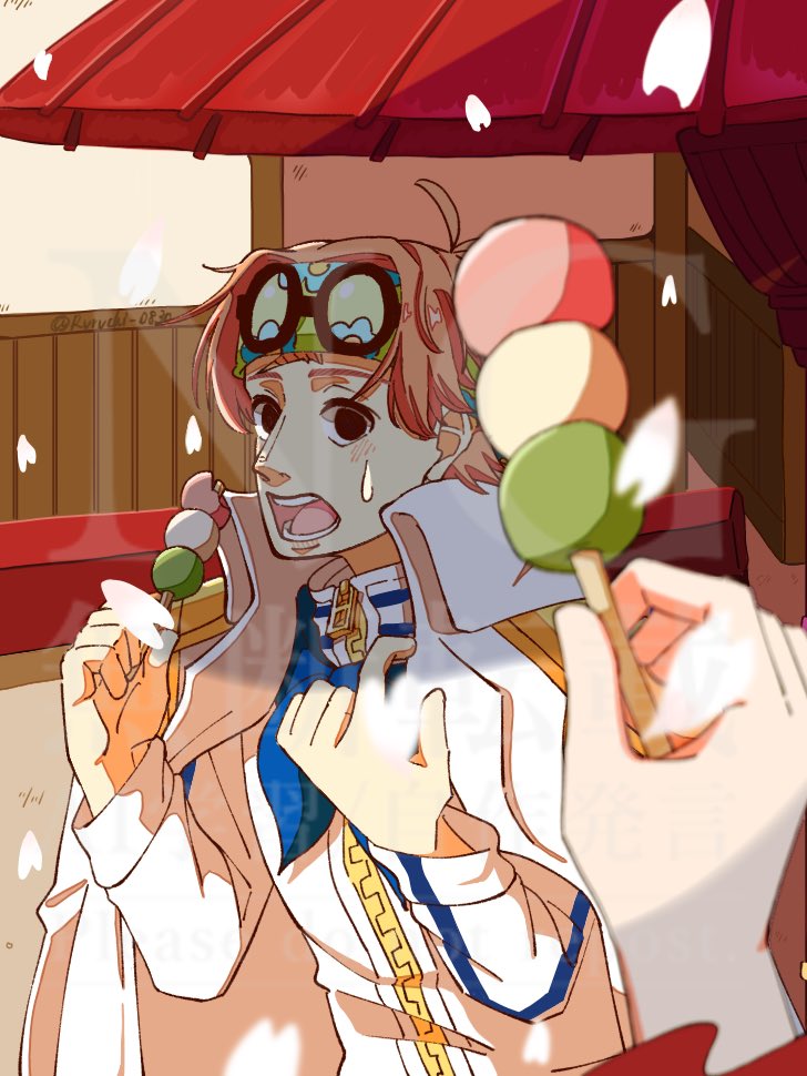 Ruruchi_0830's tweet image. ルコビ🍡
👒「これおまえみてェだな」
