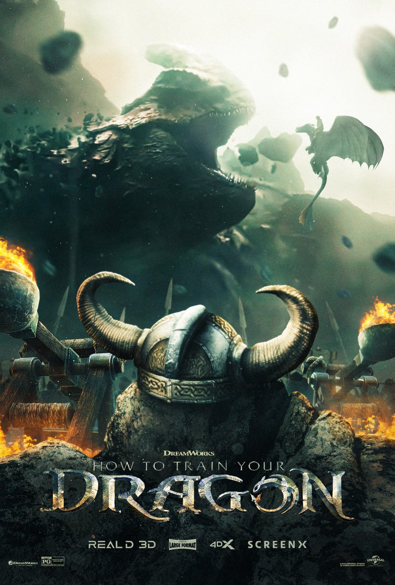 How to train your Dragon ( 2025 ) 🎨

Cinematic poster design by me