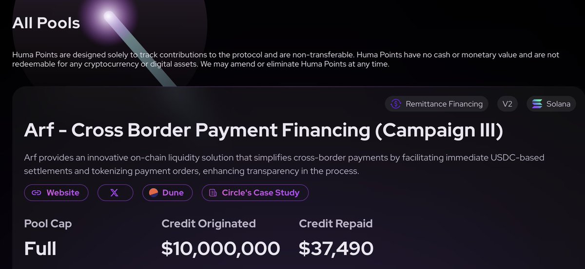 aleph1310k's tweet image. app.huma.finance/#/?referralCod…
HUMA AIRDROP