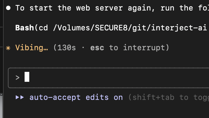 lwsinclair's tweet photo. I think 'vibe" coding is a bit like "AIDD" except with AI Driven Development we should be working very hard to make sure we manage the process: test coverage, dropping in deeply relevant and accessible documentation, thinking carefully about the direction and choices https://t.co/rPCC4TKlBH