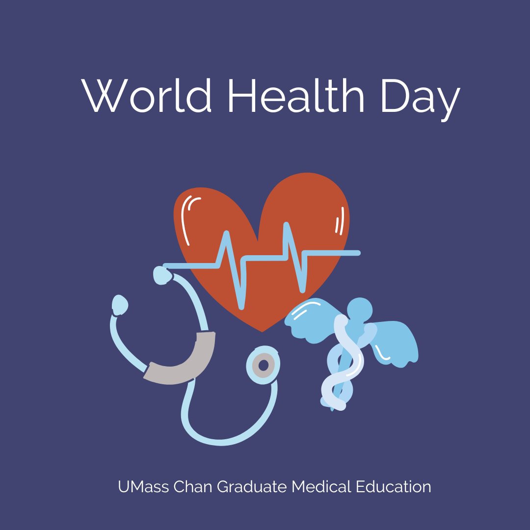 Happy World Health Day! 
❤️Your health is your wealth. Let’s celebrate it today and every day.
#WorldHealthDay #HealthForAll #HealthyLiving #WellBeing #MentalHealthMatters #TakeCareOfYou #GME #residents #fellows #coordinators #teachingfaculty #doctors