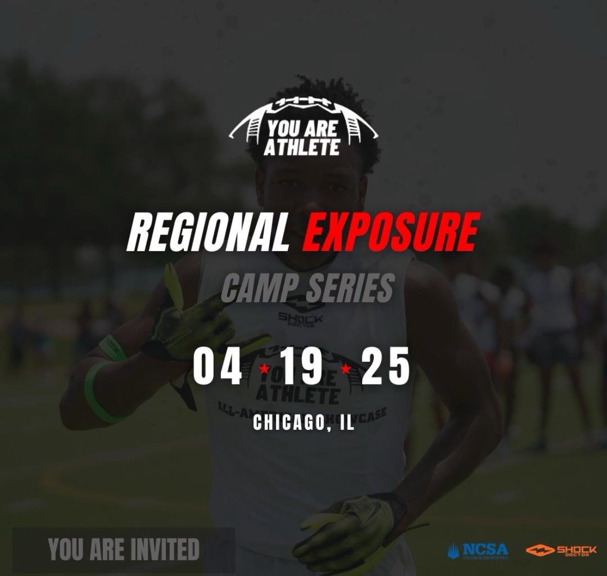 Thank you, <a href="/youareathlete/">You Are Athlete</a> for the invite!