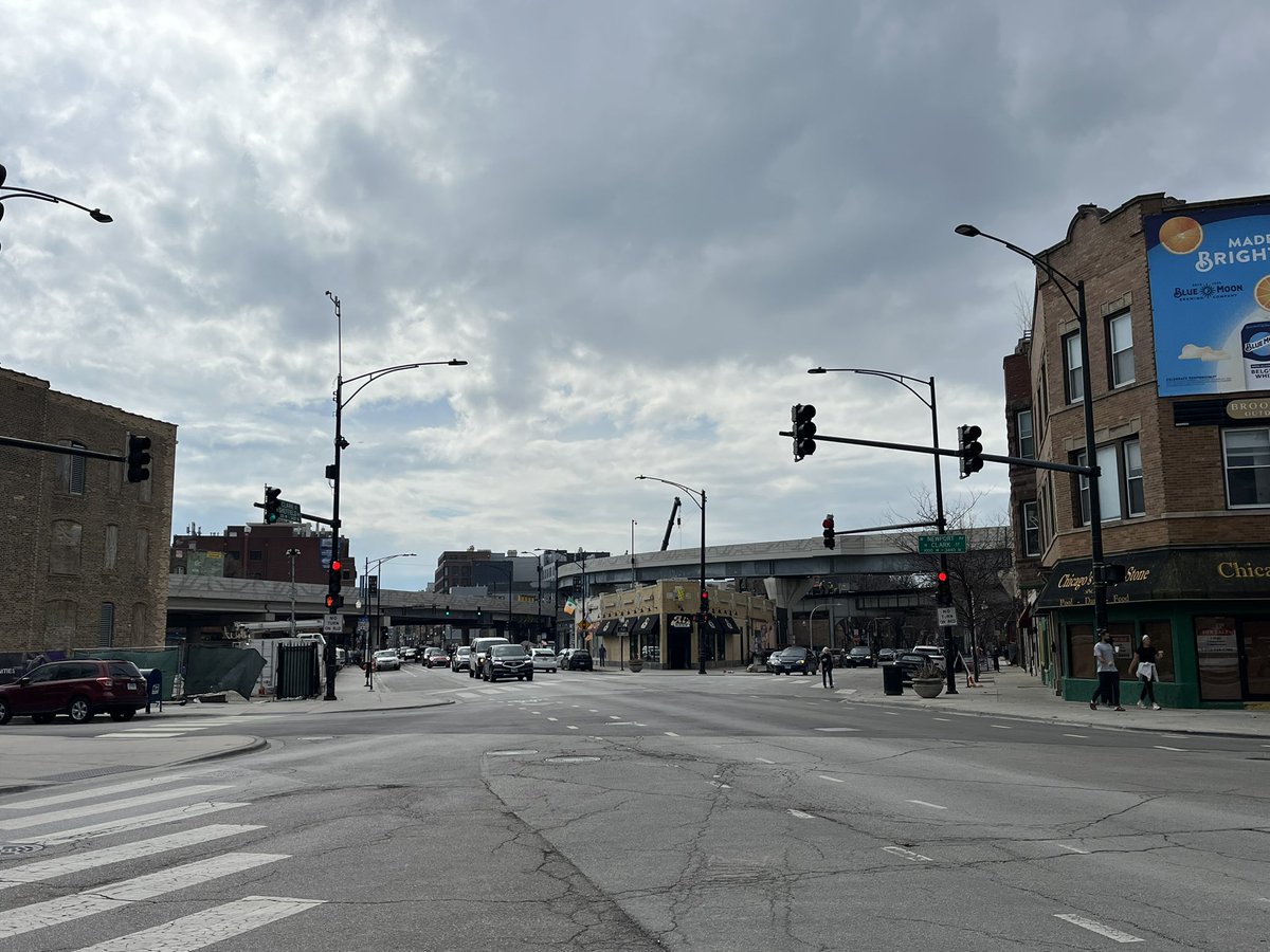 PSA: Latest CTA construction mess street closure by us  is now over and Sheffield has reopened. 

Sources (people in orange vests with stop signs on poles) tell us project is “almost” done. 

For those scoring at home they’ve had that area south of us torn up for SEVEN YEARS now.