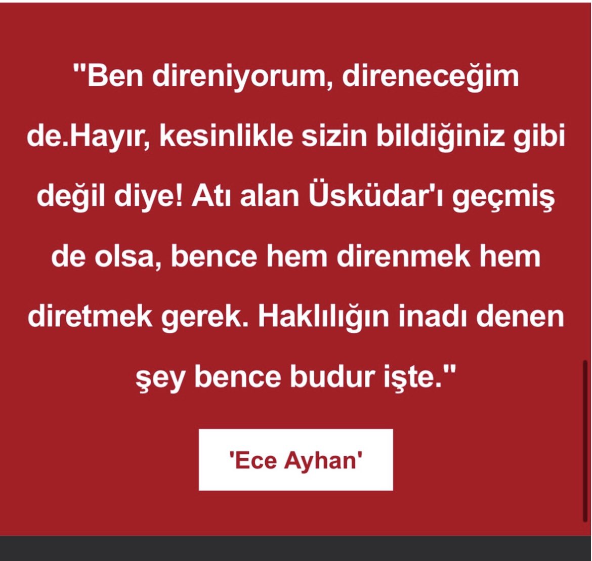 Ece Ayhan (@caglareceayhan) on Twitter photo 