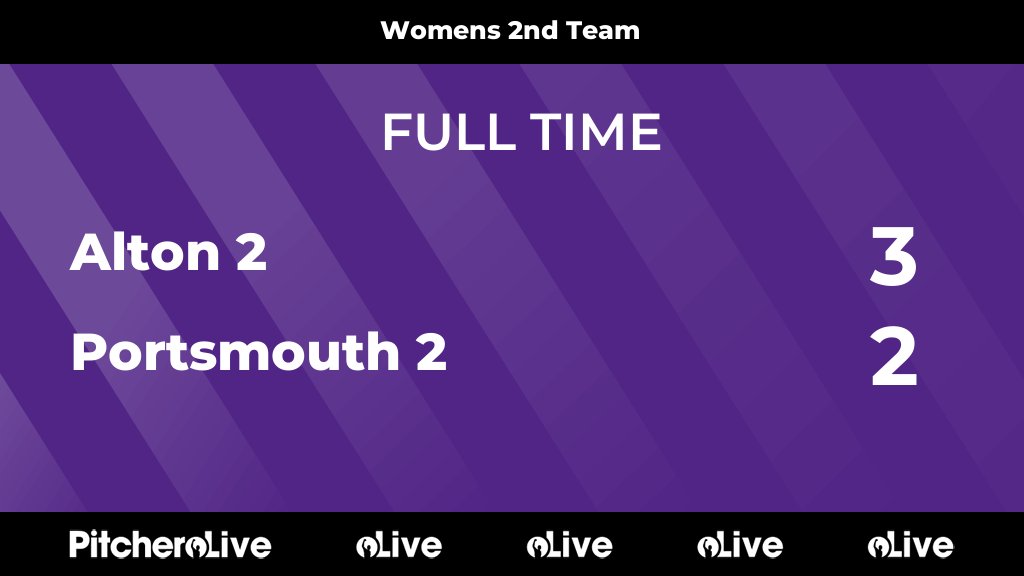 FULL TIME: Alton 2 3 - 2 Portsmouth 2
#ALTPOR #Pitchero
portsmouthhc.co.uk/teams/226715/m…