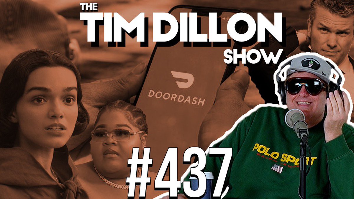 TimJDillon's tweet photo. Leaked Group Chats &amp; Door Dash Debt | The Tim Dillon Show #437 https://t.co/YSWztRYdZY https://t.co/X7pB5llkTi